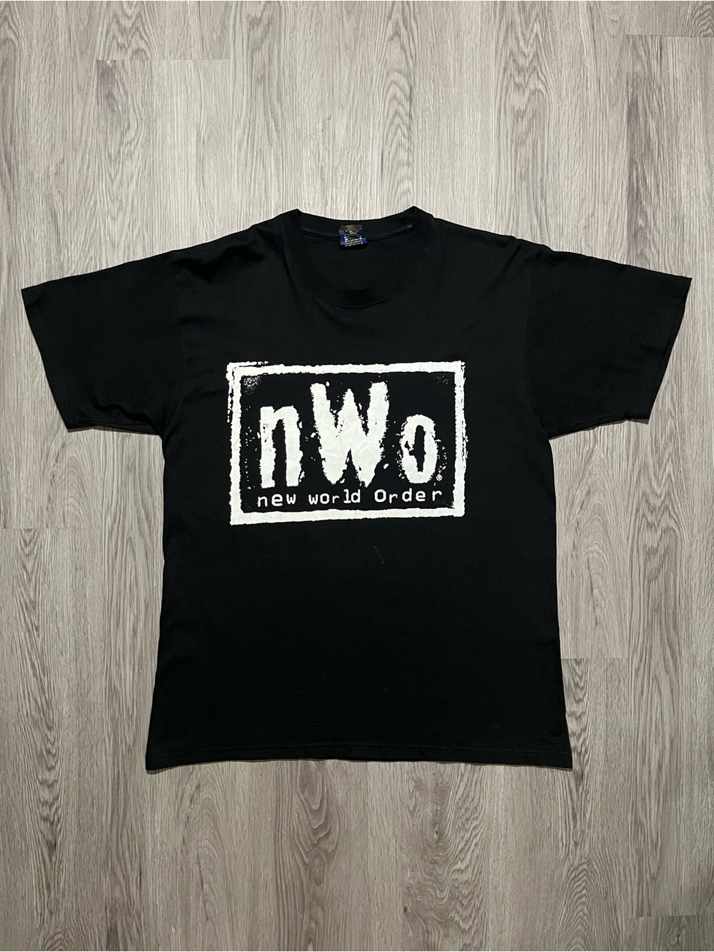 Vintage NWO 2002 World Wrestling Federation graphic T-shirt mens large
